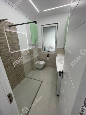 Penthouse cu 2 camere terasa si loc de parcare Calea Surii Mici Sibiu - imagine 10