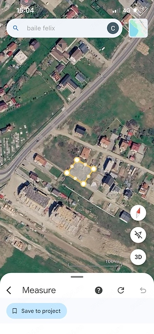Teren ideal investiție, Băile Felix, 900 mp, front 32 ml, P+5 - imagine 3