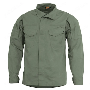 Set veston tactic cu pantaloni, camo green, Pentagon