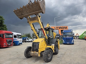 Buldoexcavator New Holland B100C, 2 h, cupa 4x1, furci, brat extensibil 39.900 Eur+Tva - imagine 10