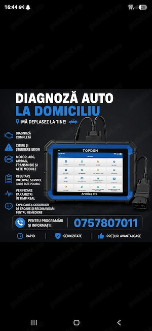 Diagnoza Auto Multimarca 