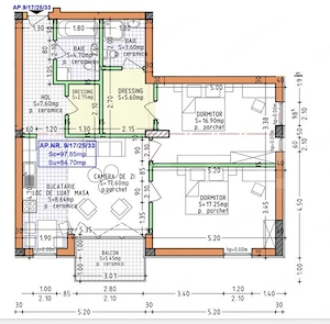 Apartament 3 camere, 84.70 mp, zona Calea Moldovei - imagine 10