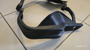 Protecții Mâini Moto / Handguards Negru Mat - Set Stânga + Dreapta