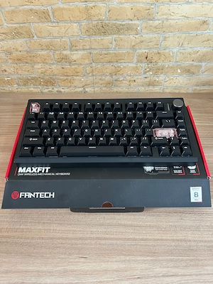 Tastatura Gaming RGB Mecanica Wireless Fantech MAXFIT8 75%, RGB, Hot-Swap, Bluetooth, 2.4Ghz, noua