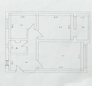 Apartament 2 camere, etaj 1, renovat, mobilat nou și utilat