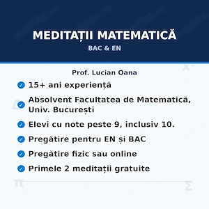 Meditații matematică