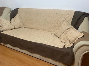 Canapea extensibila si doua fotolii