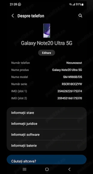 Samsung Galaxy Note 20 Ultra 5G