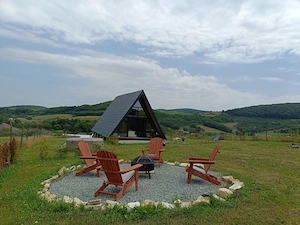 Vand cabană A Frame 60MP(utili),72mp amprenta cu teren 3650MP - imagine 9