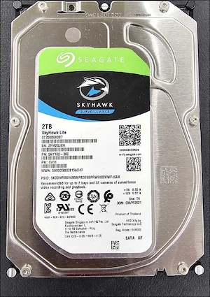 HDD hard disk Seagate Baracuda 2TB