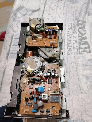 mecanica dublu deck SONY