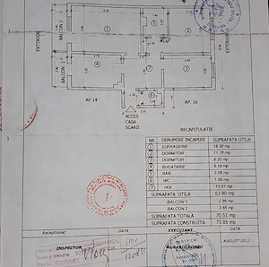 Apartament 3 camere decomandate/Zona Mioriței-Banca Națională/etaj 3 - imagine 9