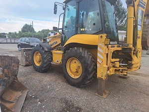 Buldoexcavator Komatsu 93S5, an 2007, cupa multifuncționala, brat telescopic, roti egale, anv. noi - imagine 3
