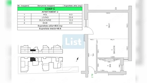Apartament tip studio, finisat, situat în cartierul Brașovul Vechi - imagine 2