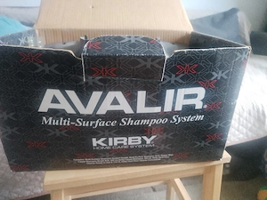 Vând sistem profesional de spălare și lustruire Kirby Avalir Multi-Surface Shampoo System