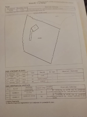 Vând teren intravilan intabulat cu casa bătrânească - imagine 3