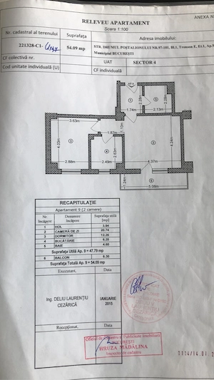 inchiriez Apartament cu două camere - imagine 9