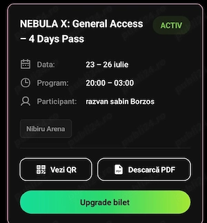 vad bilet la nebula X