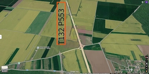 Branesti - teren 13k mp langa autostrada A2