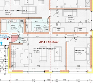Apartament 2 camere, bloc nou, zona Giulia  - imagine 2