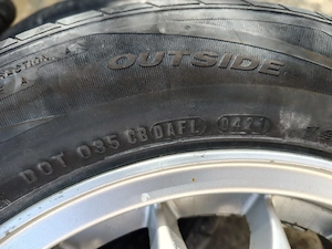 Vand jante cu tot cu anvelope si o aripă stanga,opel astra g