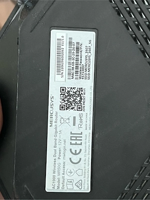 Router Wi-Fi Mercusys MR50G AC1900 Dual Band Gigabit   Ca nou