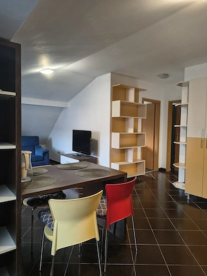 apartament modern tip mansarda de inchiriat