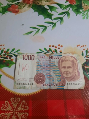 Vand bacnota 1000 lire