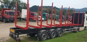 Semiremorcă forestiera transport lemn bușteni  - imagine 6