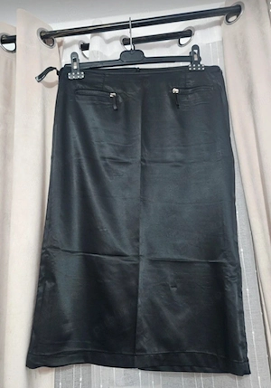Fusta midi neagra Fendi Jeans Vintage autentica (Y2K  Archive)