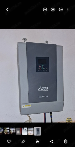 invertor solar STECA de 5.KW ; 48.V., s-a oprit, nu porneste.