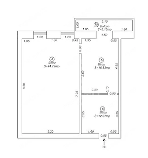 Spatiu birouri, 104 mp,  Comision 0%, Ultracentral/Cetate - imagine 7
