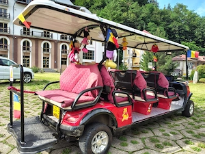 Mașina electrică - Golf Cart 8 locuri - imagine 2