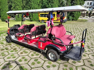 Mașina electrică - Golf Cart 8 locuri - imagine 7