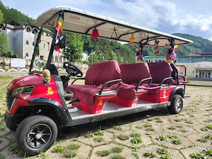 Mașina electrică - Golf Cart 8 locuri - imagine 3