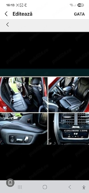 vând BMW x4 2020 mild hibrid diesel  ,49500 km - imagine 6