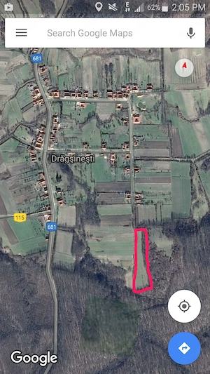 Teren intravilan Dragsinesti Timis 11000m2 - imagine 2
