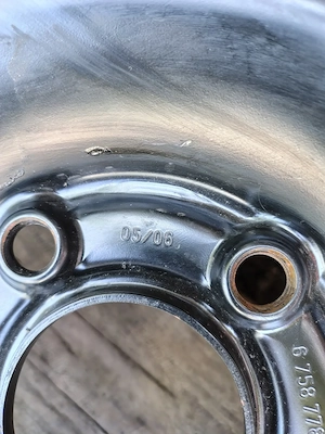 Roata rezerva 17 zoll slim BMW cod 6758778 - imagine 4