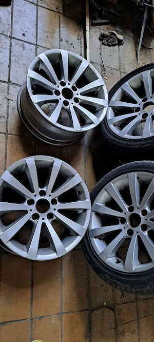 Jante  BMW R17 Cauciucuri Iarna Vara  225/45 R17 - imagine 4