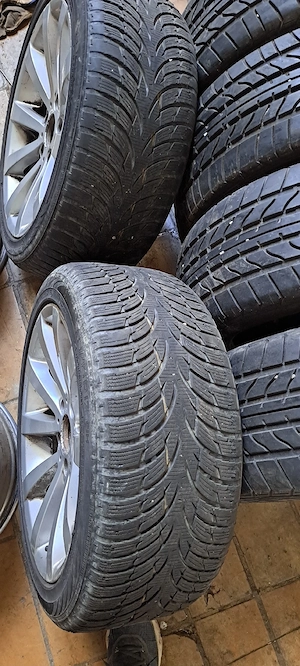 Jante  BMW R17 Cauciucuri Iarna Vara  225/45 R17 - imagine 2