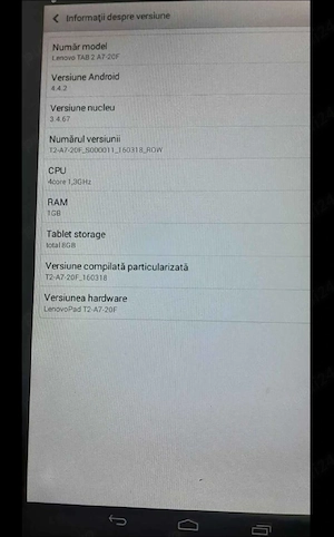 tabletă Lenovo Tab A7-20F 