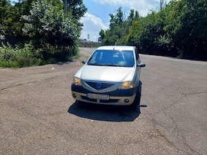 Vând  DACIA LOGAN LAUREATE - 2005, 74400km reali, unic proprietar,  benzina, gri metalizat, înmatric - imagine 3