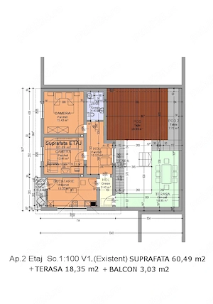 Casa ultracentral in Caransebes, Ap. 2. Etaj - imagine 2