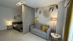 PROPRIETAR, Garsoniera deosebita, Moghioros Park Residence, metrou 5 min, mobilata complet si modern - imagine 3