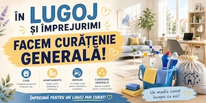 Fac curățenie la domiciliu 