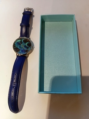 Vand ceas Emily Westwood, Peacock Feather Blue-Nou