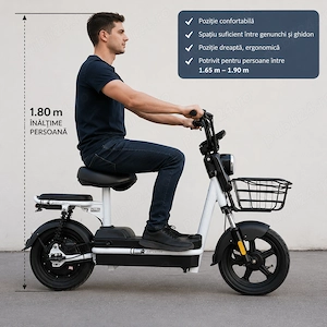 Scuter electric fara permis