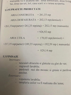 Casa la rosu pe 4 nivele cu teren generos - imagine 4