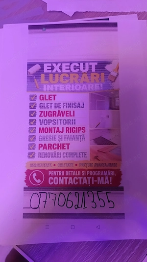 Amenajări interioare Galati
