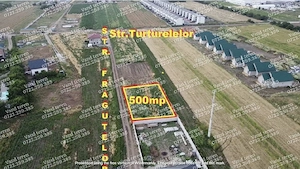 Vand teren 500mp Strada Fragutelor Varteju